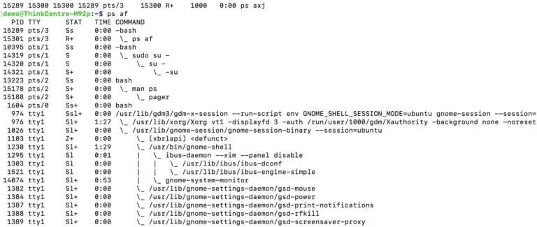 ubuntu system monitor command line