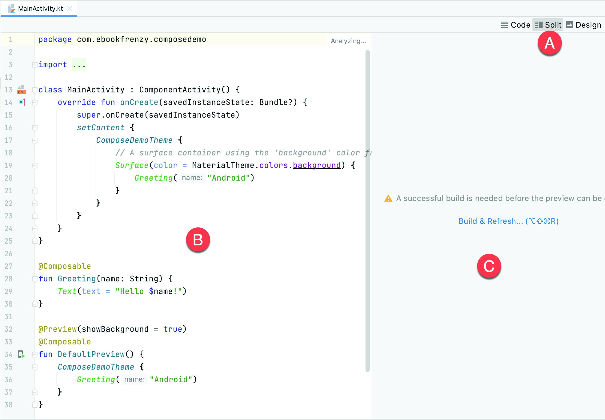 Overview Of A Jetpack Compose Project – Answertopia